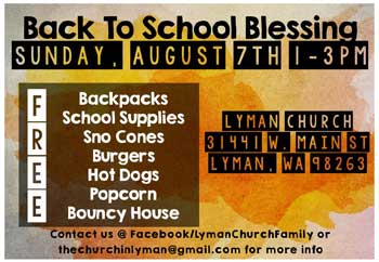 Lyman Back to School Blessing