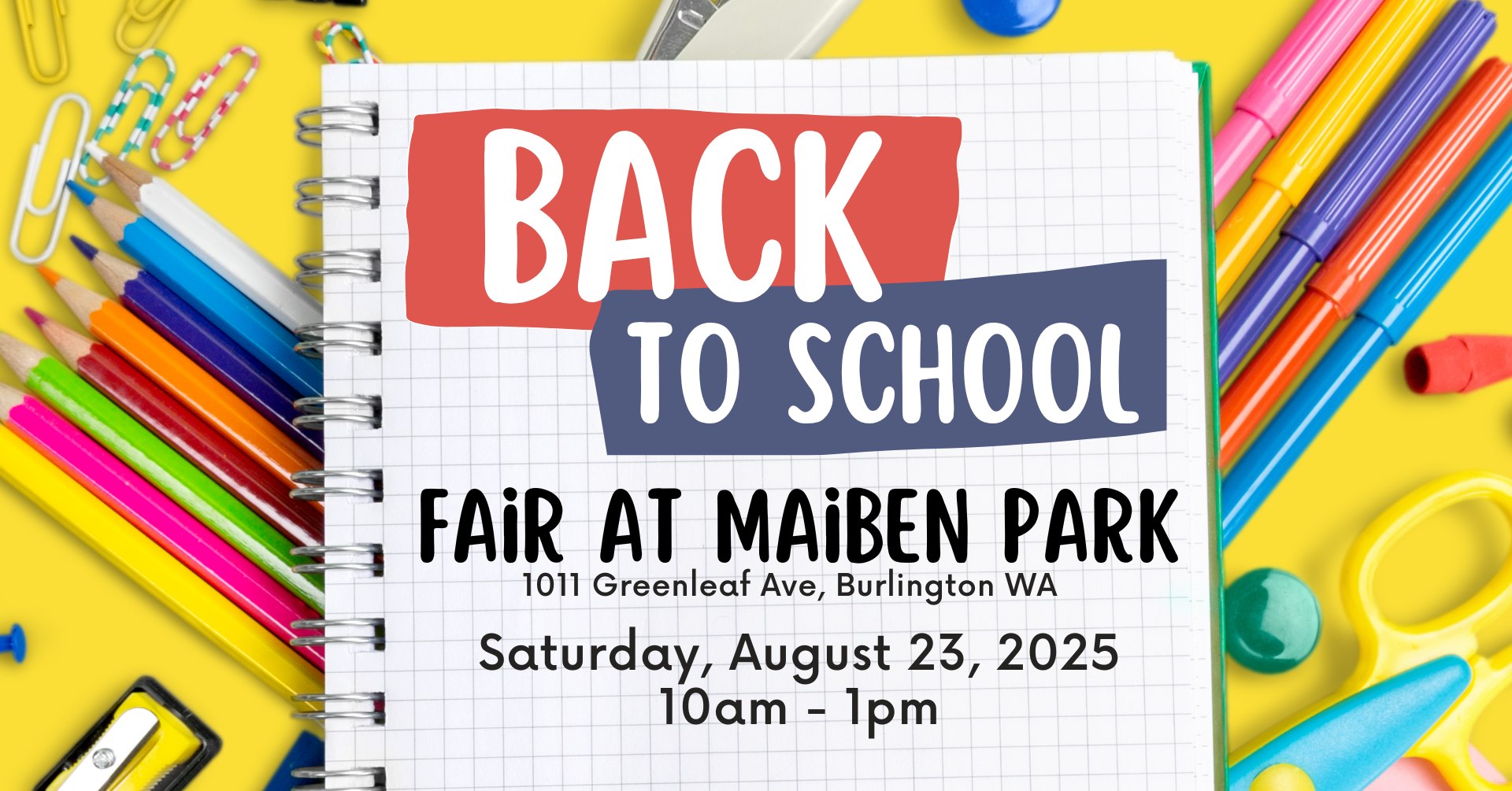 Burlington-Edison Back to School Fair