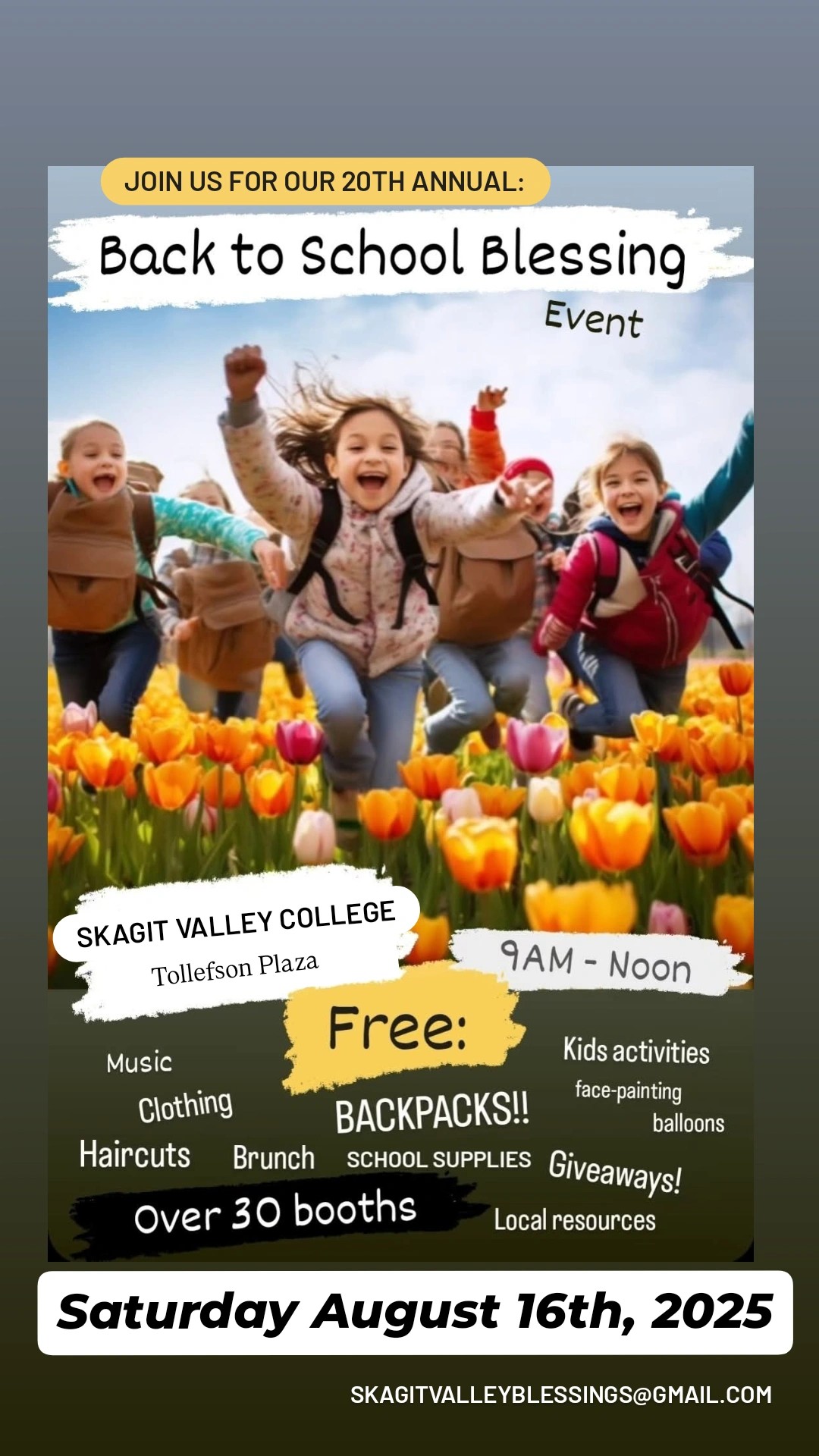 Mount Vernon Back to School Supply Fair