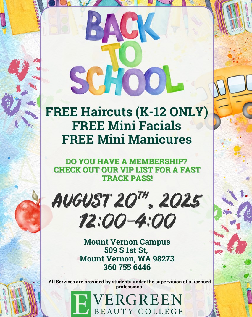 Back To School Evergreen Beauty College